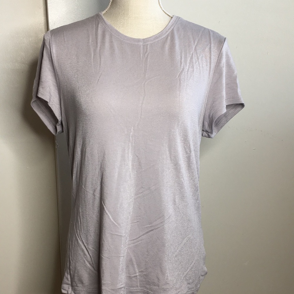 Silver shimmer blouse